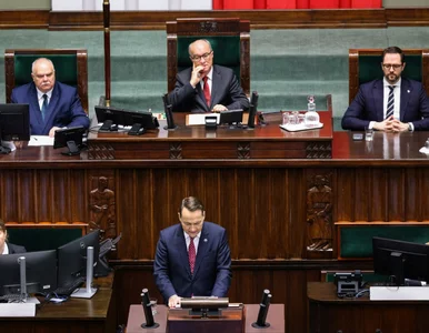 Miniatura: Fala komentarzy po expose Radosława...