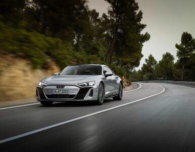 Miniatura: Nowe Audi e-tron GT. Najmocniejsze cztery...