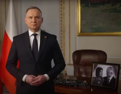 Miniatura: Orędzie prezydenta. Zabrał głos na temat...