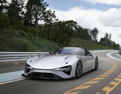 Miniatura: Lexus Electrified Sport w przeddzień...