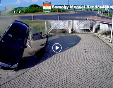 Miniatura: „Latający kierowca” z Rąbienia pod Łodzią...