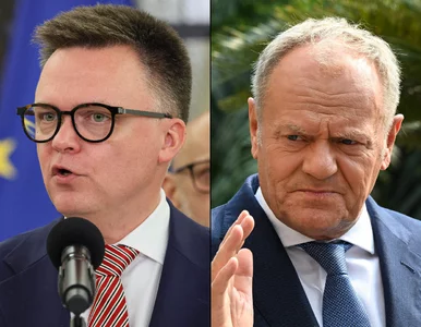 Miniatura: Hołownia kontra Tusk. Wojna o posadę w...
