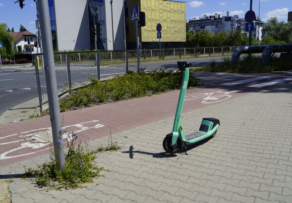 Miniatura: Hulajnogi na celowniku Policji. Dwie akcje...