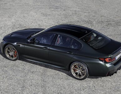 Miniatura: Nowe BMW M5 CS: co za moc!