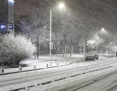 Miniatura: Burze śnieżne nadciągają nad Polskę....