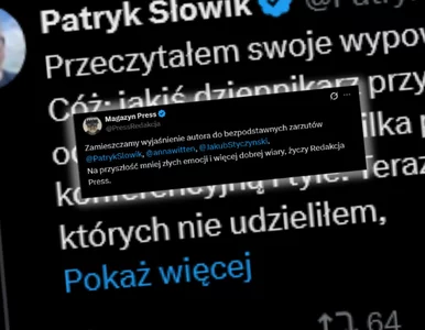 Miniatura: Dziennikarz zmyślił wypowiedzi naczelnego...