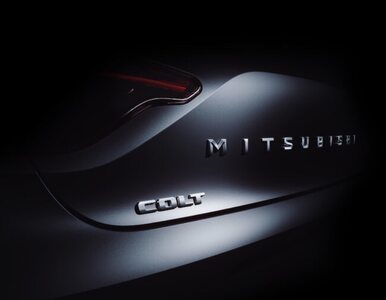 Miniatura: Nowy Mitsubishi Colt wkrótce w Polsce....