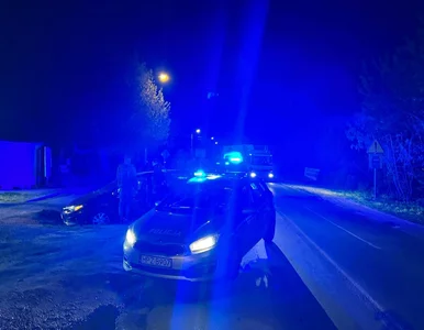 Miniatura: Wjechał do rowu, a policjantom skłamał, że...