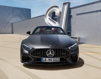 Miniatura: Najmocniejszy Mercedes-AMG SL dostępny w...