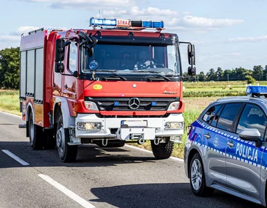 Miniatura: Awaryjne lądowanie samolotu. Maszyna...