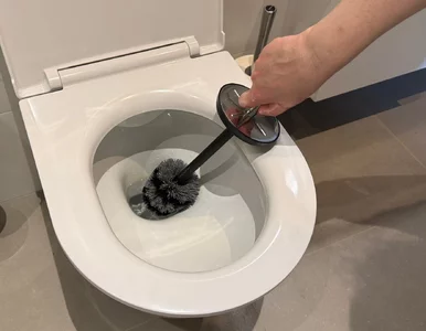 Miniatura: Wieczorem wsyp do muszli klozetowej i...