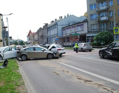 Miniatura: Poważny wypadek w Rzeszowie. Uszkodzone...