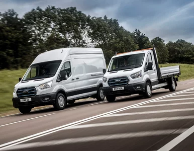 Miniatura: Ford E-Transit wjeżdża na europejskie...