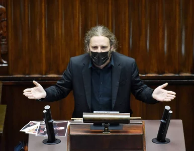 Miniatura: Poseł Konfederacji w Sejmie: Składam...