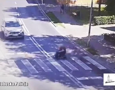 Miniatura: Zmotoryzowany potrącił niepełnosprawnego...