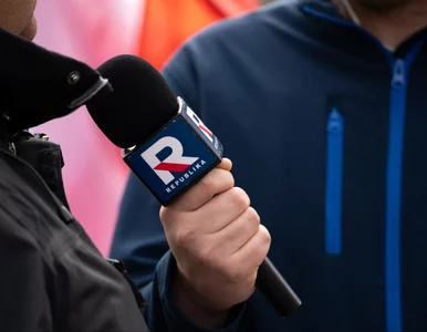 Miniatura: Gromy na TV Republikę, „pasek” wywołał...