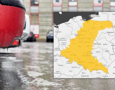 Miniatura: Większość Polski na żółto. IMGW wydał...