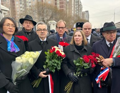 Miniatura: Ambasador Polski na pogrzebie Nawalnego....