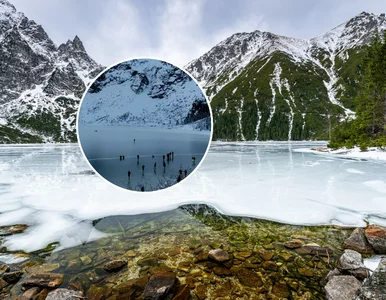 Miniatura: Zrobili sobie „lodowisko” nad Morskim...