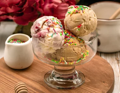 Miniatura: Pyszne lody bez grama cukru i śmietany z...