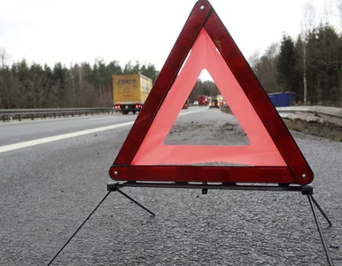 Miniatura: Pojazd komandosów uderzył w bariery na A1....