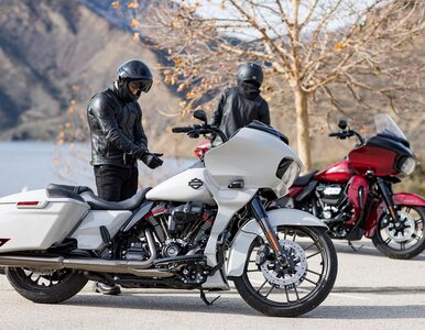 Nowy motocykl HARLEY DAVIDSON CVO ROAD GLIDE to połączenie stylu, mocy i...