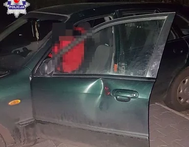 Miniatura: Wściekły autostopowicz niszczył auta,...