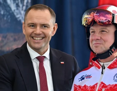 Miniatura: Nawrocki objął patronat nad slalomem. Na...