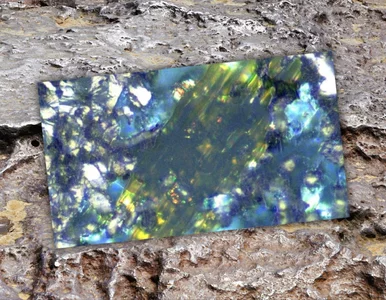 Miniatura: Wzięli pod lupę polski meteoryt....