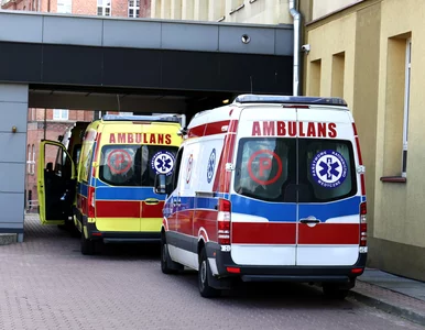 Miniatura: Dantejskie sceny w szpitalu. Pijany...