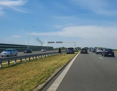 Miniatura: Skandal na autostradzie. Niedawno była...