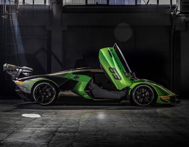 Nowym supersamochodem Lamborghini nie można będzie jeździć po drogach...