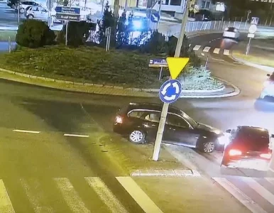 Miniatura: Wyszkowski hat trick: rondo, BMW, promile...