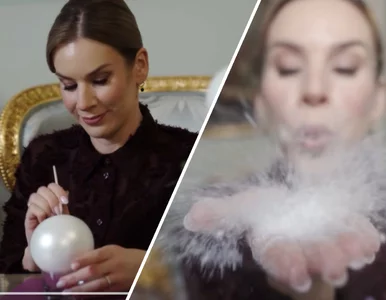 Miniatura: Nawrocka pomalowała bombkę w szczytnym...