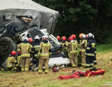 Miniatura: Tragiczny wypadek na DK19 pod Krosnem....