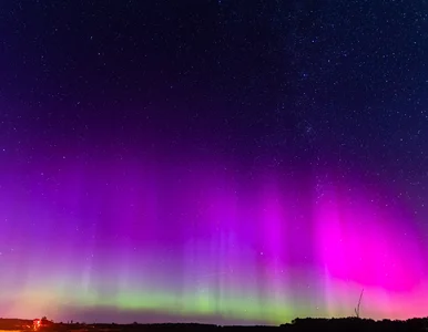 Miniatura: Niezwykłe zjawisko na niebie. Spójrz...