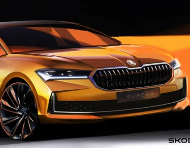 Miniatura: Nowa Skoda Superb. Czesi pokazali szkice...