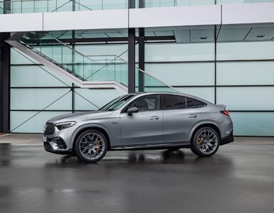 Miniatura: Nowy Mercedes-AMG GLC Coupé: szybko i modnie