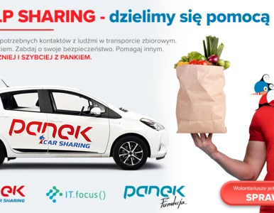 Miniatura: Panek CarSharing udostępnia samochody za...