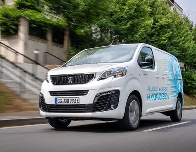 Peugeot wchodzi w auta na wodór. Dostawczy e-Expert Hydrogen będzie...