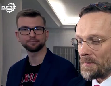 Miniatura: Nietypowe zachowanie dziennikarza TV...