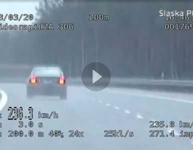 Miniatura: Kierowca BMW jechał 240 km/h. Mandat nie...