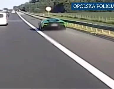Miniatura: Autostrada to nie tor wyścigowy. Kierowca...