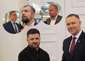 Miniatura: Burza po akcji Konfederacji. „Notable w...