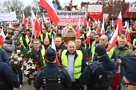Miniatura: Manifestacja rolników we Wrocławiu