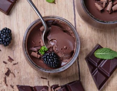 Miniatura: Czekoladowy deser na zimowe popołudnie....