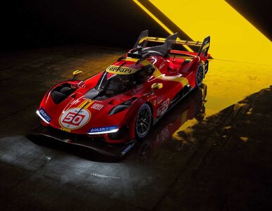 Ferrari 499P to hybrydowy pojazd do wyścigów długodystansowych. Czy...