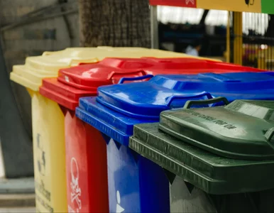 Miniatura: Czerwone kontenery na osiedlach. Jeden...