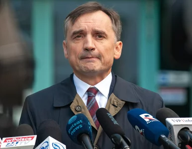 Miniatura: Zaskakujące obrazki w TVN24. Ziobro...