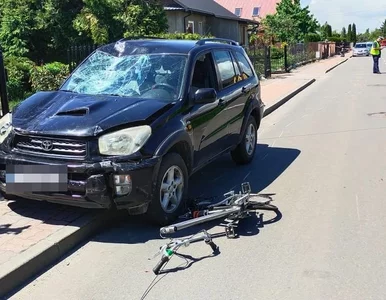 Miniatura: Pijana kobieta potrąciła rowerzystkę z...
